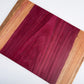 *LIMITED EDITION* Live Edge Purple Heart Cutting/Charcuterie Board