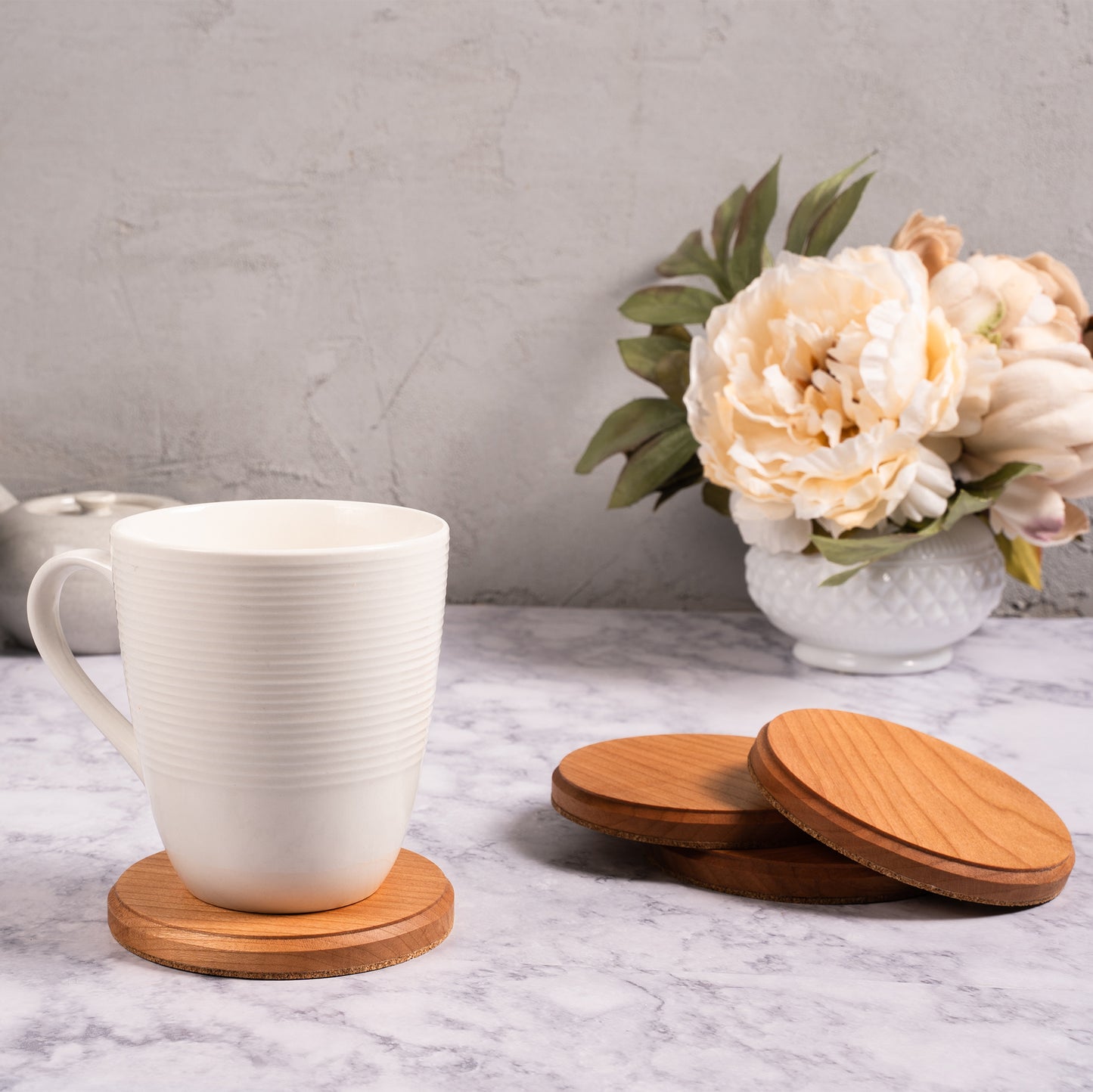 4x4C :: Handmade, Circular Coasters